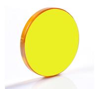 MCWlaser USA Imported II-VI CVD ZnSe 12mm Laser Focus Lens, Focal Length 101.6mm/4 inch, CO2 Laser Lens for Engraving/Cutting, 40W-200W, Yellow