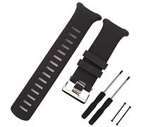MCXGL Elastic Band Compatible with Suunto D4 D4i D4i Novo Wrist Diving Watch Strap, Silicone, black