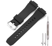 MCXGL Resin Band Compatible with G-Shock GM2100 strap GBM2100 G-Steel Black Resin Strap Replacement Watchband (Steelbuckle)