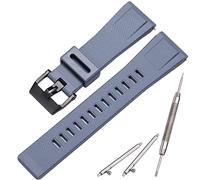 MCXGL Resin Strap Suitable for Caiso GA-2000 PRG-600 650 PRW-6600 Mens Rubber Sports Waterproof 24mm Bracelet Watch Band Accessories (Grey)