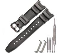 MCXGL Resin watch band Replacement for Casio SGW-100 Waterproof sports watch strap