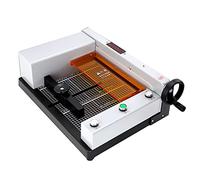 MCXSOGDAP Automatic Electric Paper Cutter & Guillotine Trimmer, Heavy Duty 40mm Cutting Thickness with Gridlines, for Cardstock Leather, Office Home School