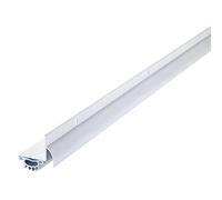 MD Building Products 06395 M-D L-Shape Door Bottom Sweep with Drip Cap, L X 1-3/8 in W, Aluminum/Vinyl, White, 36"