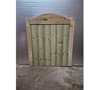 md carpentry Wooden Garden Gate, Pressure Treated, 90cm High x 90cm Wide x 5cm Deep, Treatment Green