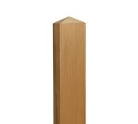 MD Carpentry Workshop LTD Oak Hardwood Fence Post 8" X 8" Timber Bollards Gate Posts Wood Fencing Rail 20Cm Wide X 20Cm Deep X 240Cm Height - 2
