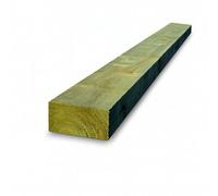 MD Carpentry Workshop LTD Timber Softwood Railway Sleepers Thick, New Green Pressure Treated Sleeper 2.4 M Pack Of 10