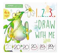 MD CREATIVE Draw & Trace Numbers Educational Toy for Girls & Boys 3-6