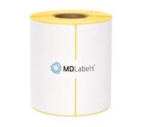 MD Labels Shipping Labels 100 x 150 mm 300 Pcs Thermal Labels, Perforated, Permanent Adhesive, 4 x 6 Inches, Shipping Labels