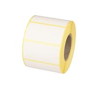 MD Labels White Thermal Labels on a Roll - 60 x 30 mm - Pack of 1000 - Permanent Adhesive, for Barcode, White Adhesive Labels for Labelling
