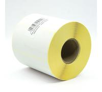 MD Labels White Thermal Labels on Roll 100 x 50 mm 1000pcs Permanent Adhesive for Barcode - Labels for Labelling