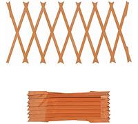 MD MUZ 3 X Garden Gardeners LIGHT BROWN Coloured Wooden Expanding Expandable Wooden Garden Trellis Each Piec Expands to 180 x 30cm new