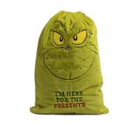 MD MUZ The Grinch Christmas Sack Hanging Stocking Large Green Faux Fur