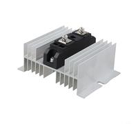 MD100A Solar Rectifier Diode 100A 1600V Integrated Heat Sink Copper Base Efficient Thermal Cooling for Photovoltaic Panel System Rail Mount Industrial