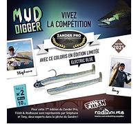 MD1573 Combo MUD Digger 10 g Electric Blue Limited Edition Zander Pro Rodhouse Size 2 / 9 cm