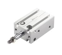 MD6 Pneumatic Cylinder 6mm Bore with Adjustable Stroke Lengths 5/10/15/20/25/30/40mm - 1 Piece(5mm Magnetic)