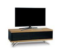 MDA Designs TUCANA 1200 HYBRID BLACK OAK Beam Thru Remote-Friendly up to 60" Flat Screen TV Cabinet