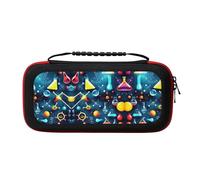 MDATT Abstract Science Chemistry Portable Travel All Protective Bag Soft Lining for Switch Console Pro Controller Accessories
