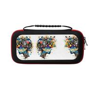MDATT Artificial Intelligence Brain Portable Travel All Protective Bag Soft Lining for Switch Console Pro Controller Accessories