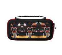 MDATT Basketball Portable Travel All Protective Bag Soft Lining for Switch Console Pro Controller Accessories