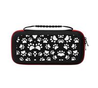 MDATT Bear Paw Portable Travel All Protective Bag Soft Lining for Switch Console Pro Controller Accessories
