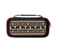 MDATT Bear Portable Travel All Protective Bag Soft Lining for Switch Console Pro Controller Accessories