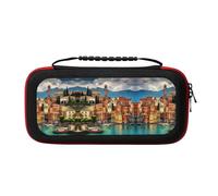 MDATT Beautiful Italy Portable Travel All Protective Bag Soft Lining for Switch Console Pro Controller Accessories