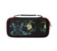 MDATT Butterfly Clocks Portable Travel All Protective Bag Soft Lining for Switch Console Pro Controller Accessories