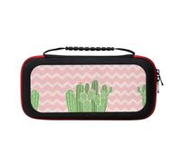 MDATT Cactus Desert Portable Travel All Protective Bag Soft Lining for Switch Console Pro Controller Accessories