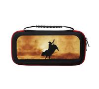 MDATT Cool Bull Riding Portable Travel All Protective Bag Soft Lining for Switch Console Pro Controller Accessories
