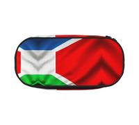 MDATT Costa Rica Flag 1 Large Pencil Case Pouch,Soft Pencil Pouch Organizer with Zipper,Portable Pencil Case for Adult