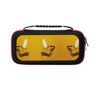 MDATT Cute Crying Chainsaw Portable Travel All Protective Bag Soft Lining for Switch Console Pro Controller Accessories
