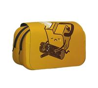 MDATT Cute Crying Chainsaw Printing Pencil Case for Adults, Durable Pen Carrying Case