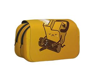 MDATT Cute Crying Chainsaw Printing Pencil Case for Adults, Durable Pen Carrying Case