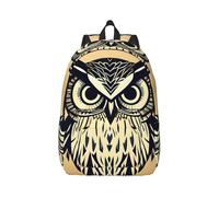 MDATT Cute Owl Printing Drawstring Backpack Bag, Students' String Backpack Bulk Cinch Sack Tote Bags For Gym Traveling Boys Girls
