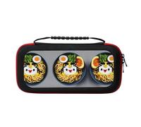 MDATT Egg Cup Noodle Ramen Portable Travel All Protective Bag Soft Lining for Switch Console Pro Controller Accessories
