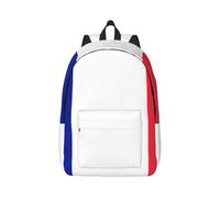 MDATT French Flag Printing Drawstring Backpack Bag, Students' String Backpack Bulk Cinch Sack Tote Bags For Gym Traveling Boys Girls