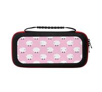 MDATT Pink Sheep Portable Travel All Protective Bag Soft Lining for Switch Console Pro Controller Accessories