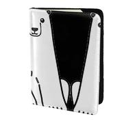 MDATT Polar Bear Printing Cowhide Travel Passport Wallet for Women Men Document Organizer Passports Holder for Travel