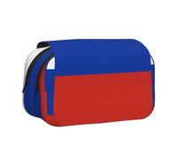 MDATT Russian Flag Printing Pencil Case for Adults, Durable Pen Carrying Case