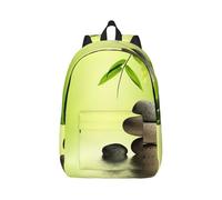 MDATT Zen Stone Spa Printing Drawstring Backpack Bag, Students' String Backpack Bulk Cinch Sack Tote Bags For Gym Traveling Boys Girls