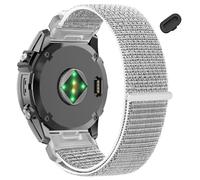 MDBBLBM 20mm Nylon Watch Bands for Garmin Fenix 8 AMOLED-43mm/7S Pro/7S/6S Pro/ 6S,QuickFit Sports Strap for Fenix 5S plus/5S/Descent Mk2s/Descent Mk3i 43mm/Approach S70/epix Pro 42mm