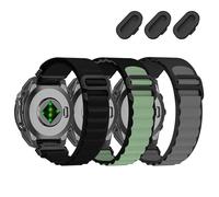 MDBBLBM 26mm Sport Nylon Watch Bands Compatible with Garmin Tactix 8/Fenix 8 AMOLED-51mm/Fenix 7X Pro/ 6X Pro/ 5X Plus/3 HR,Quickfit Strap for Quatix 8 51mm/Enduro 3 2/Descent Mk3i-51mm/Mk2i/Mk2