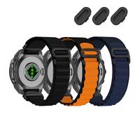 MDBBLBM 26mm Sport Nylon Watch Bands Compatible with Garmin Tactix 8/Fenix 8 AMOLED-51mm/Fenix 7X Pro/ 6X Pro/ 5X Plus/3 HR,Quickfit Strap for Quatix 8 51mm/Enduro 3 2/Descent Mk3i-51mm/Mk2i/Mk2