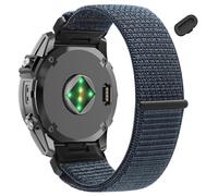 MDBBLBM 26mm Watchband Compatible with Garmin Fenix 8 pro/tactix 8 AMOLED-51mm/Fenix 7X/6X/5X/7X Pro/6X Pro/5X Plus/3 HR,Nylon Elastic Braided Strap For Descent Mk2i/3i/quatix 8 51mm/Enduro3 2