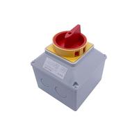 MDBJTCYZN LW26GS-25/2M OFF-ON Start Stop Rotary Cam Switch With Box Power Cut-off Load Main Control 690V 25A