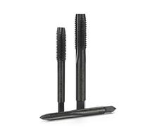 MDBJTCYZN Thread Tap Set 6Pcs M3 M4 M5 M6 M8 M10 Straight Metric Screw Thread Tap Holder Hand Tools