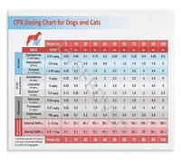 MDBJTCYZN Vet Tech Essential Poster Emergency Drug Dosing CPR Guide Quick Reference Canvas for Veterinary Practice(Unframed,16x24inch(40x60cm))