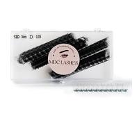 MDC LASHES Promade 1000pcs 5D-20D Premade Volume Curl C/Cc/D Length 10-18mm Thickness 0.05/0.07mm Ultra Fast