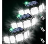 MDCMDCM Solar Outdoor Lights Motion Sensor Waterproof - 416 LEDs 3000 Lumens Super Bright Solar Flood Security Light for Porch Yard Patio Garage