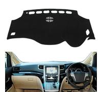 MDCRADI - Car Dashboard Cover Anti-Scratch Dash Cover Interior Dash Covers - For Toyota Alphard 2008 2009 2010 2011 2012 2013 2014 2015 2016 2017 RHD